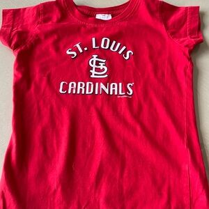 STL Cardinals kids t-shirt size 5/6